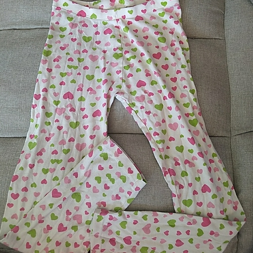 Cute Green and Pink Heart Leggings!!!